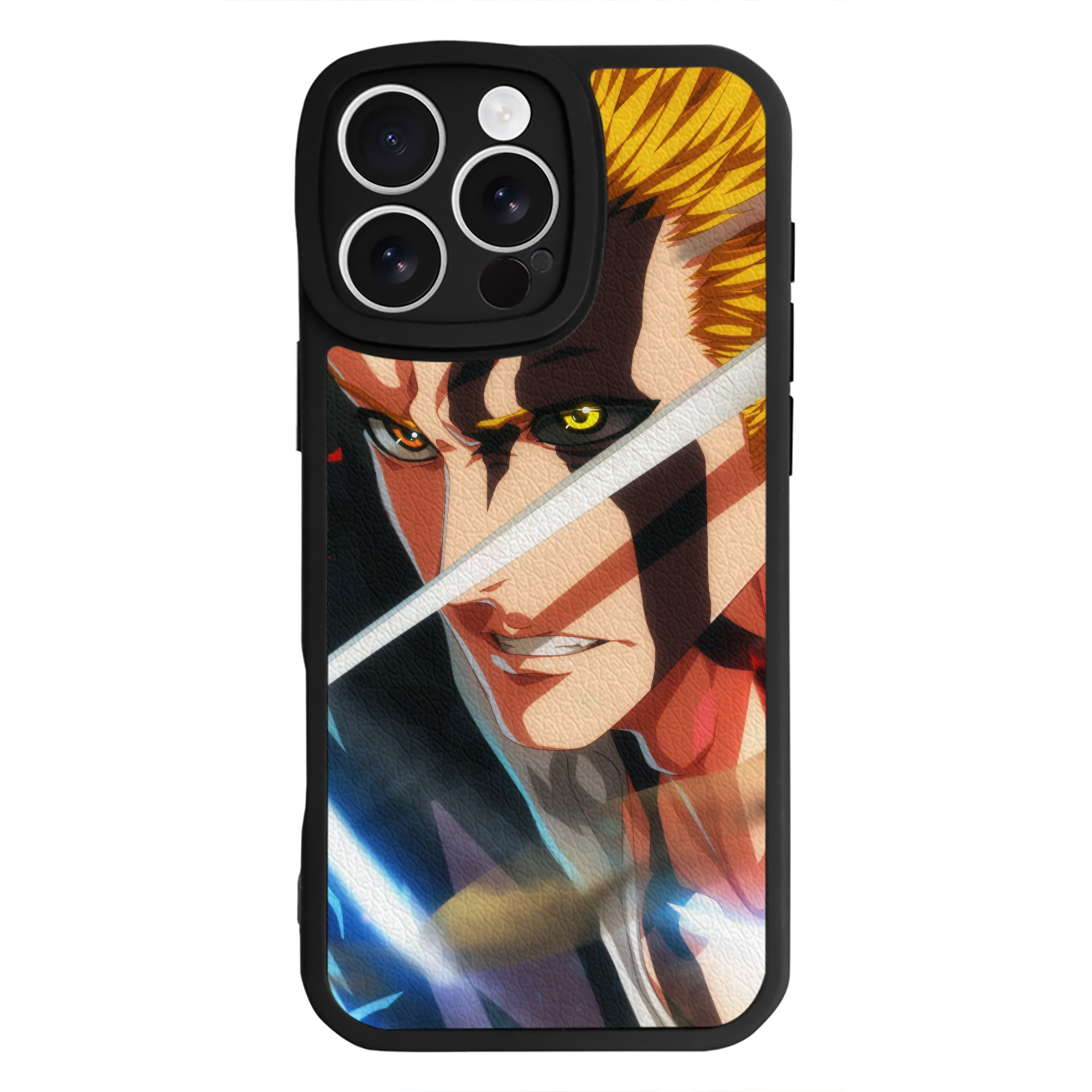 （画像用） ブリーチ BLEACH 【iPhone 16シリーズ対応】シリコンスマホケース（レザー調） 材質：シリコン